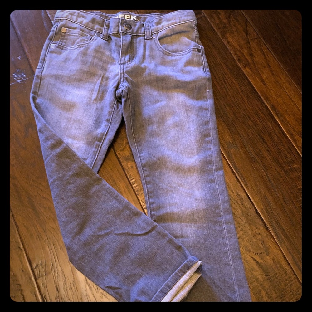 Boys Peek Grey Denim Pants